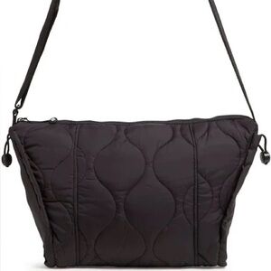 Vera Bradley Black Quilted Shoulder Bag